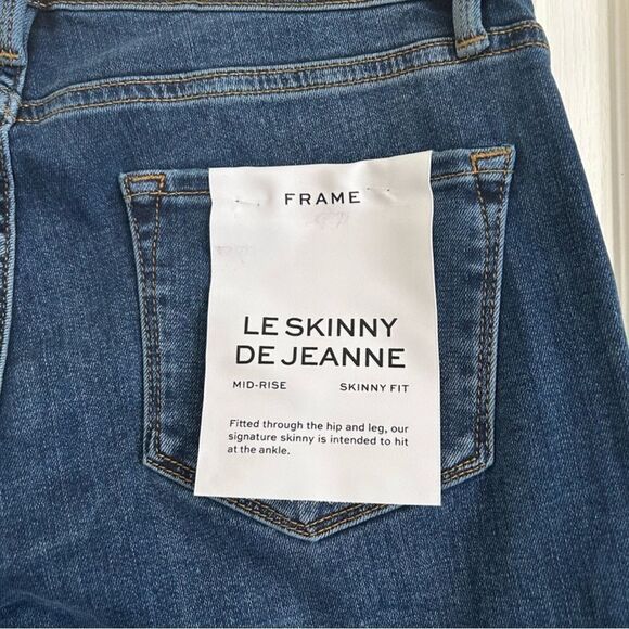 Brand NWT Revovle FRAME Le Skinny De Jeanne Size 29 - Picture 4 of 5